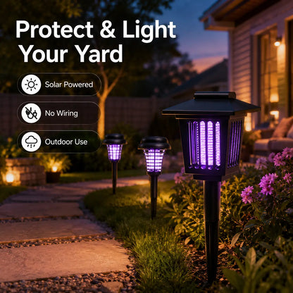 Solar Mosquito Zapper Stakes