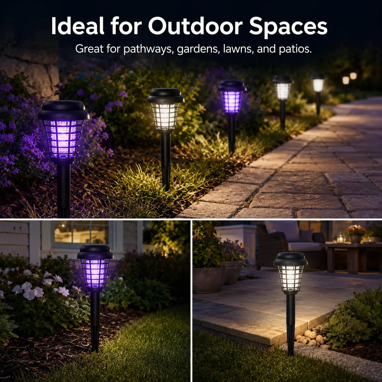 Solar Mosquito Zapper Stakes
